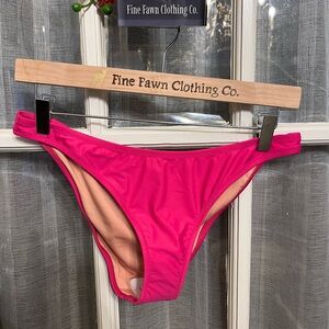 J. Crew Vibrant Pink Bikini Bottom